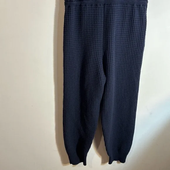 Women's Navy Jumpsuit - Picture 10 of 12